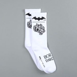 DARCNESS CLASSIC SOCKS IN WHITE